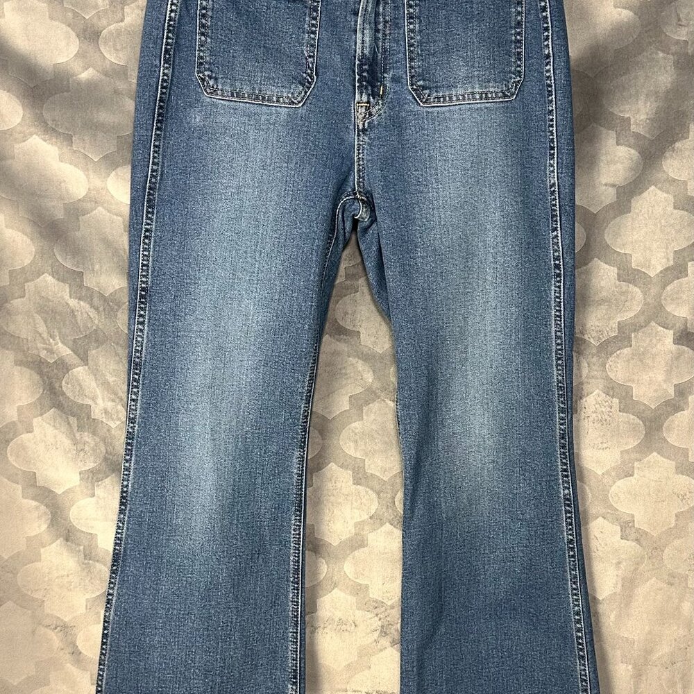 Gap High-rise flare jeans